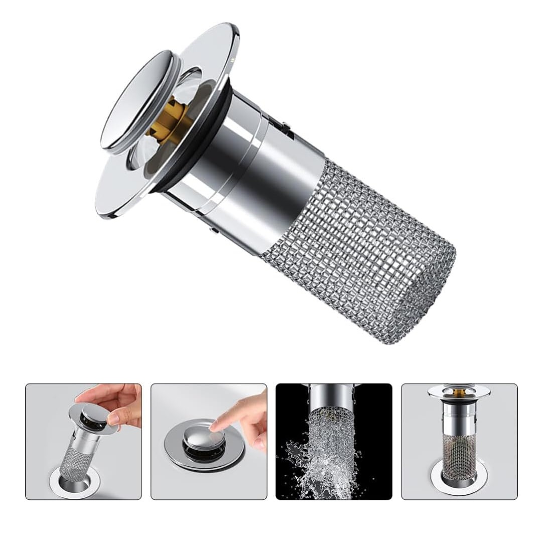 Miniatura 2 de Tapon Filtro De Acero Inoxidable